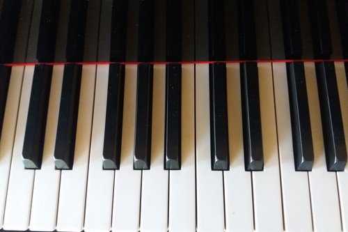 Pianon koskettimet