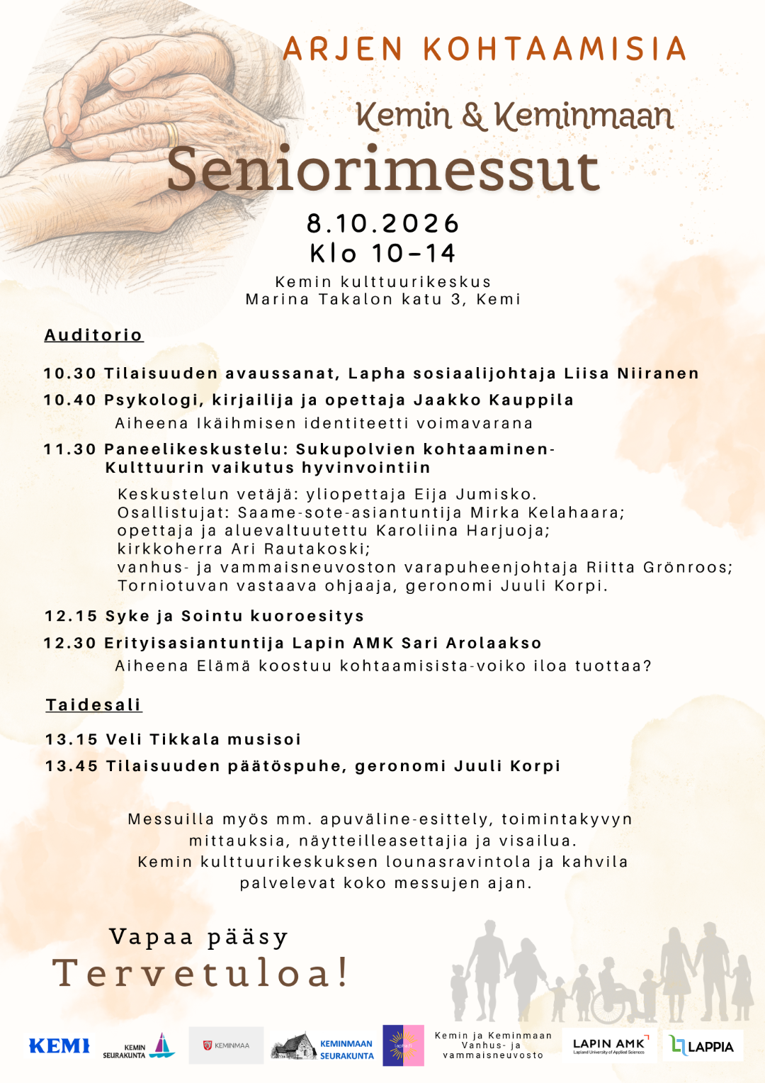 Mainos seniorimessut 8.10.